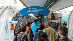 France UNHCR and partners launch the Solidarity Train project in Paris
