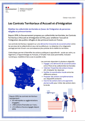 Plaquette de présentation des Contrats Territoriaux d'Accueil et d'Intégration (CTAI)